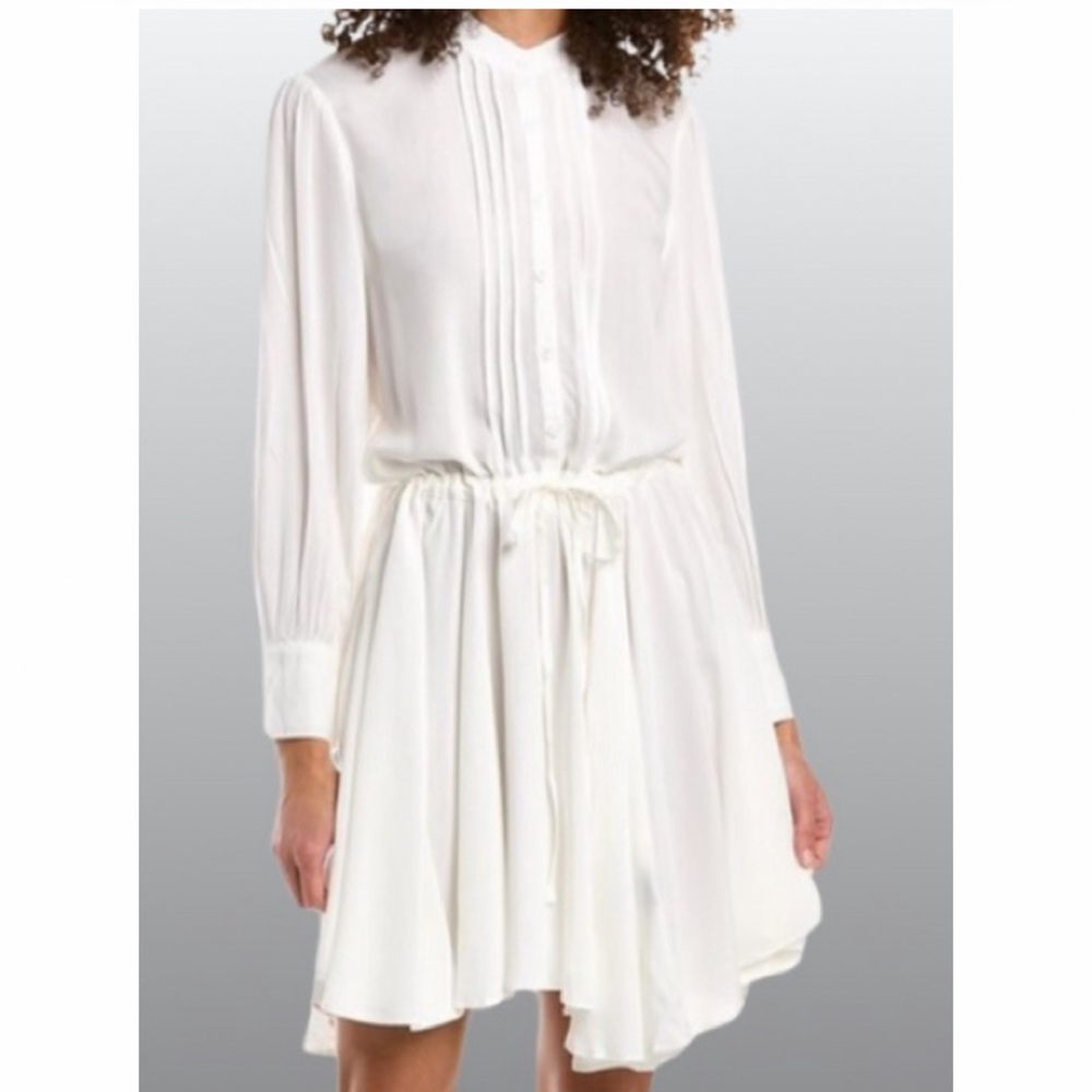 Zadig & Voltaire Ranil Dress In White.